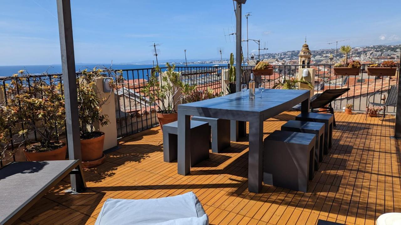Le Chateau - The Most Beautiful Sight In Old Town, Private Terrace Niza Exterior foto