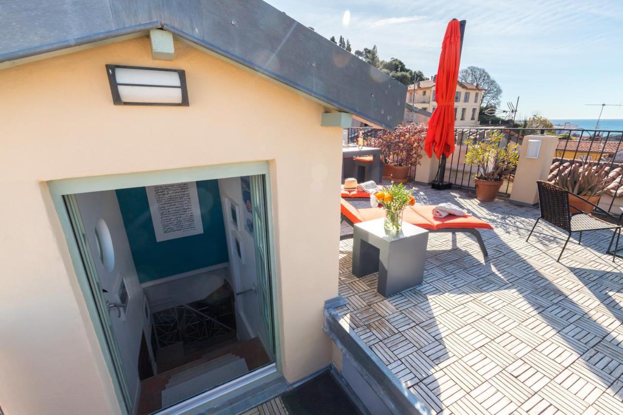 Le Chateau - The Most Beautiful Sight In Old Town, Private Terrace Niza Exterior foto